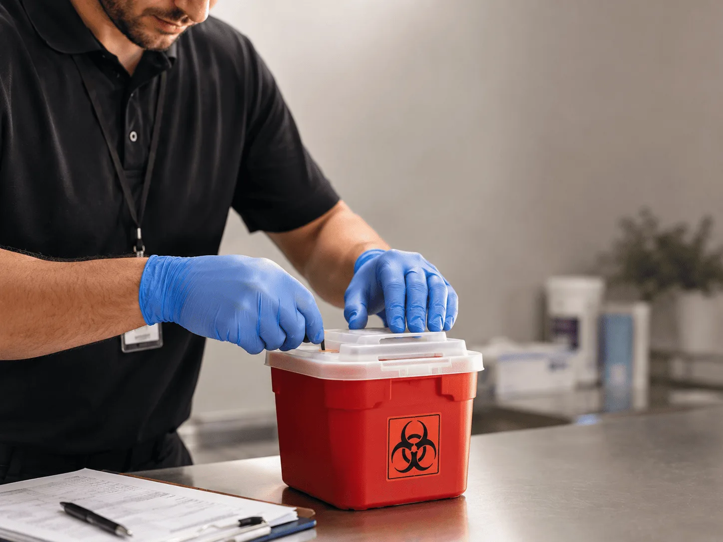 Why choose Sharps Waste Disposal in Lorraine, KS
